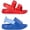 Navy and Red, variant on Wonder Nation Baby and Toddler Sandals, 2-Pack