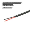 thumbnail image 3 of Uxcell 22AWG Electrical Wire 2 Conductors UL2464 Tinned Copper 33Ft Low Voltage Black, 3 of 7