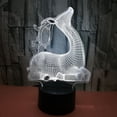 thumbnail image 3 of YSITIAN 3D LED Optical Illusion Acrylic Night Light with Remote & Smart Touch 7 Colors Changing（deer） YT-13923, 3 of 6