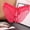 Pink, variant on No Show Panties For Women Seamless Womens Panties Open Crotch Leisure Tie Drop Waist Black One Size