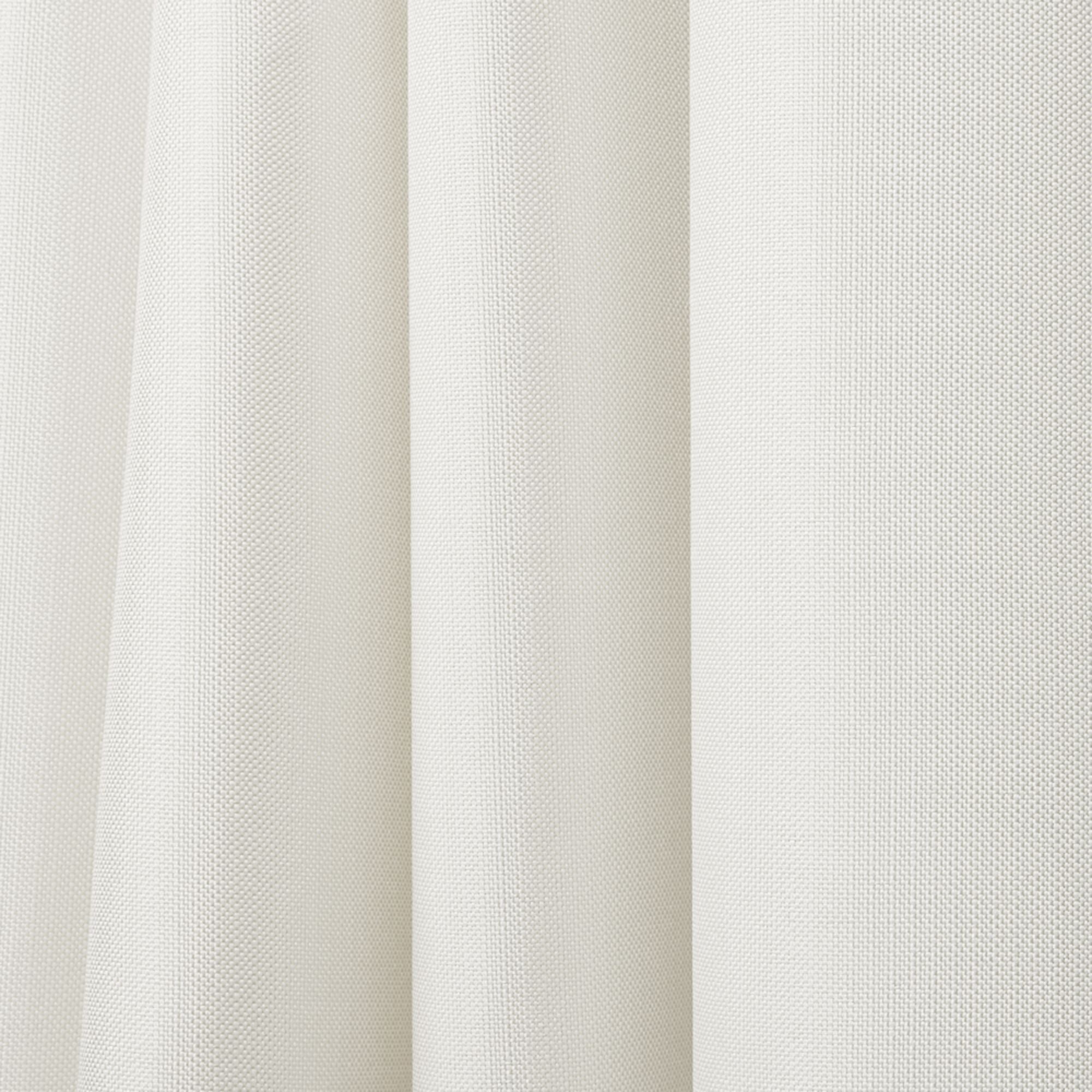 Exclusive Home Curtains Biscayne Indoor/Outdoor Two Tone Textured Grommet Top Curtain Panel Pair, 54x96, Ivory
