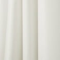 thumbnail image 2 of Exclusive Home Curtains Biscayne Indoor/Outdoor Two Tone Textured Grommet Top Curtain Panel Pair, 54x96, Ivory, 2 of 8