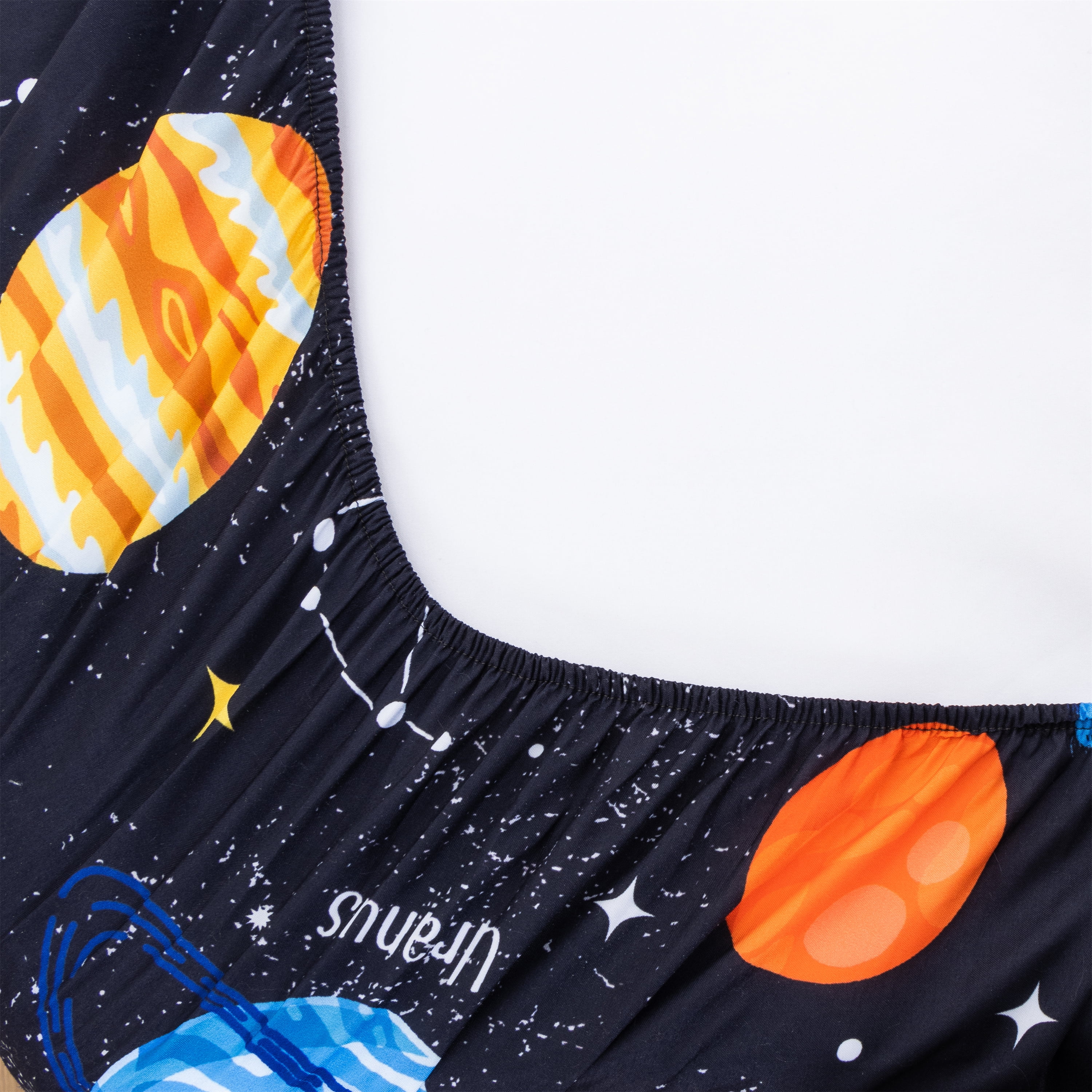 Btargot Galaxy Space Zipper Comforter Set Twin for Kids Boys Planet Constellation Bedding Set