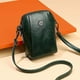 thumbnail image 3 of Mochila vertical para teléfono, bolsa cruzada pequeña, estilo minimalista, teléfono inteligente, bolsa para mujer, portátil, ajustable, material de cuero, para oficina, alta capacidad, fácil, 3 of 8
