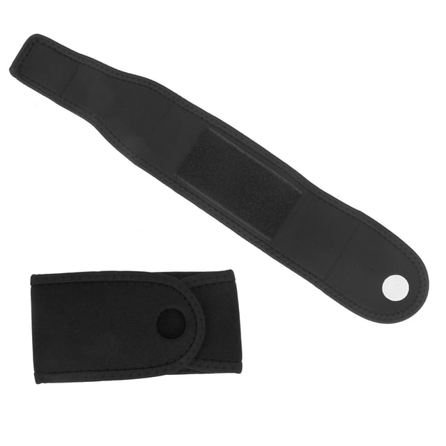 Breathable Wrist Support Strap, Convenient To Use SBR Diving Material Wrist Strap Wrap Support Brace High Reliability For Basketball For Table Tennis Full Black,Black Blue,Black