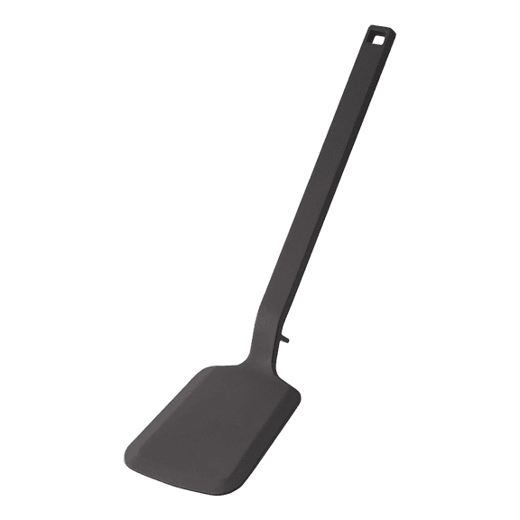Yamazaki Home Floating Utensil - Four Styles, Black, Silicone, Spatula, Dishwasher Safe, Floating Design, No Assembly
