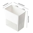 thumbnail image 4 of Compact Cutlery Drainer Basket - Dish Drying Rack Organizer for Forks, Chopsticks & Spoons - Kitchen Silverware Storage, 4 of 4