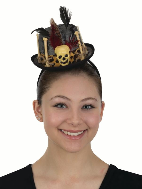 Voodoo Adult Witch Craft Costume Bone Headband Costume Headpiece