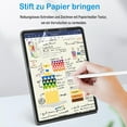 thumbnail image 2 of Compatible with iPad, Paperfeel Surface for Precise Line Recognition, Anti-Glare Effect and Scratch Resistance on 11 Inch Screen Protector, 2 of 5