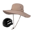 thumbnail image 4 of kusrkot Fisherman Cap Adults Summer Stylish with Head Shell for Camping Outdoor Work Khaki, 4 of 9