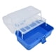 thumbnail image 5 of Caja de almacenamiento de plástico portátil, plegable, de 3 capas, con tapa transparente., 5 of 14