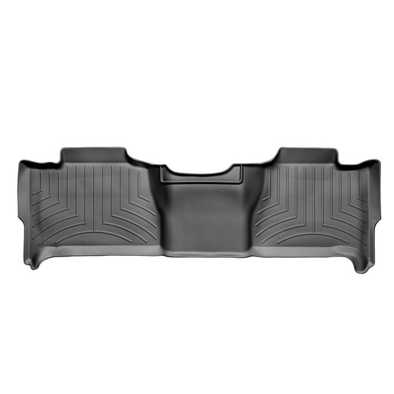 WeatherTech FloorLiner HP Custom Fit Floor Mats compatible with 2007-2010 Chevrolet Suburban - 2nd Row, Black