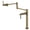 Antique Brass, variant on Kingston Brass KS4708DL Concord Deck Mount Pot Filler Faucet, Brushed Nickel