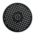 thumbnail image 4 of Alfombrilla para fregadero plegable antideslizante compacta multiusos para escurridor de vajilla Redondo negro, 4 of 9