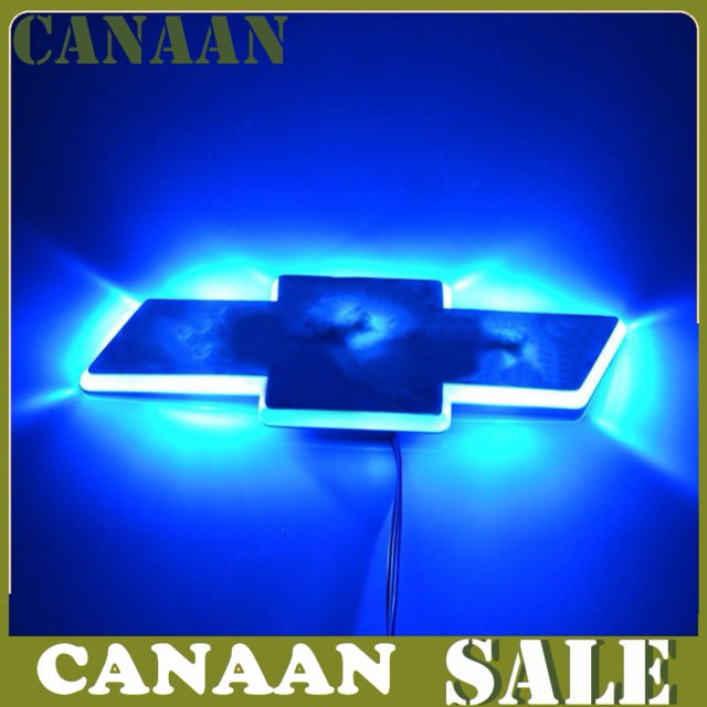 Canaán 3D LED Coche Estilo Cola Emblema Insignia Lámpara De Luz Para Chevrolet Cruze