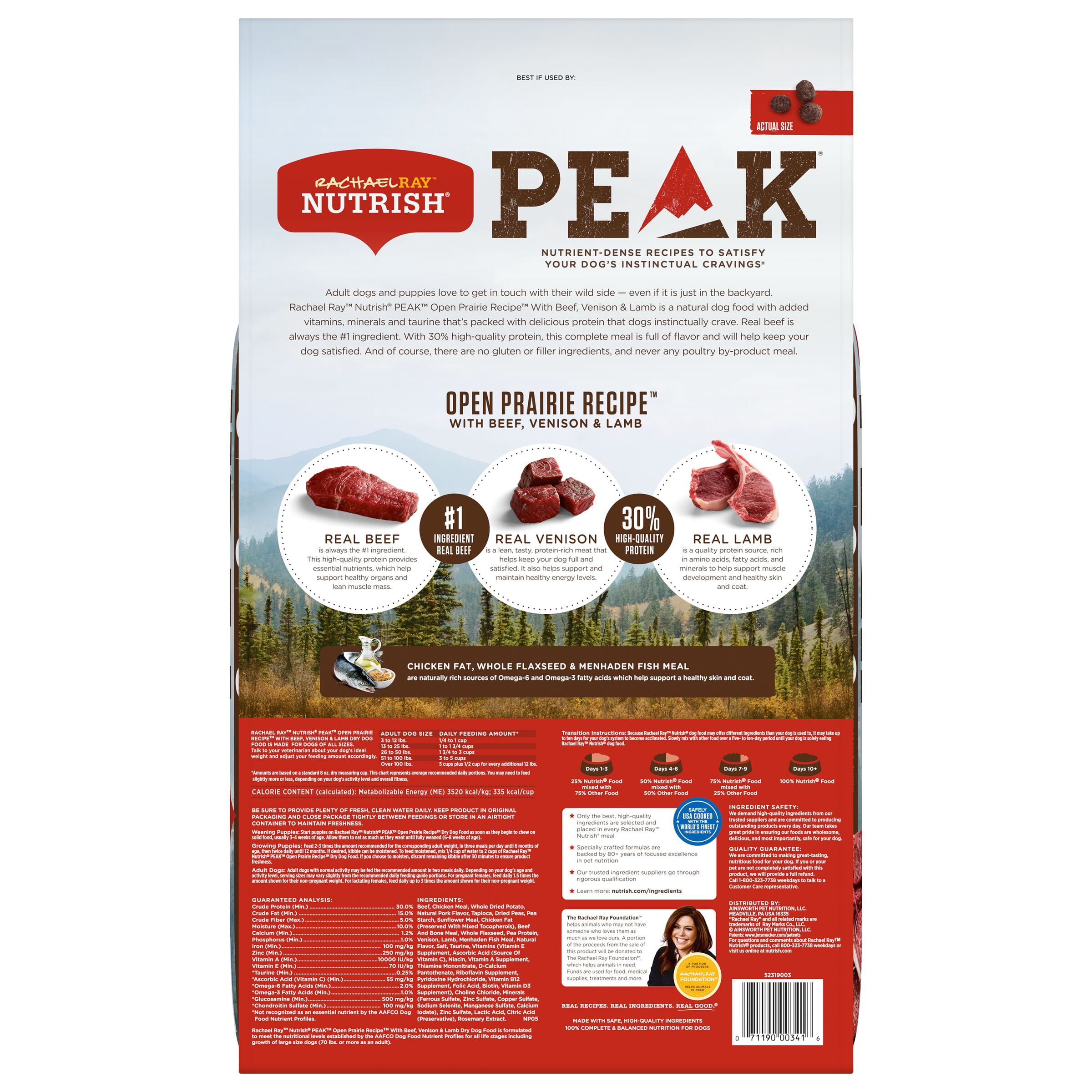 rachael ray nutrish peak open range