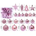 thumbnail image 2 of Juego de adornos de bolas navideñas inastillables, paquete de regalo para decoración de árboles de Navidad (45 piezas), 2 of 5