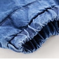 thumbnail image 6 of Toddler Girls Skirts Spring Summer Minimalist Denim Short Skirt Children Girls Everyday Play Comfortable Elastic Skirts，18 -24 Months, 6 of 7