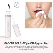 Wonderskin Wonder Blading, Long Lasting Red Lip Stain, Waterproof Lip Tint, Transfer Proof Natural Lip Stain (Divine Masque)