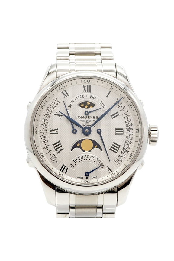 Pre-Owned Longines Master Collection L2.738.4 Silver Dial Men's Watch