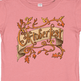 thumbnail image 4 of Inktastic Oktoberfest Banner with Orange Autumn Leaves Boys or Girls Baby T-Shirt, 4 of 5