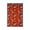 Red, variant on Playful Patterns - Children's Area Rugs Pit Stop, 3'10" x 5'4", Red