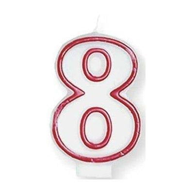 Numeral Candle 8