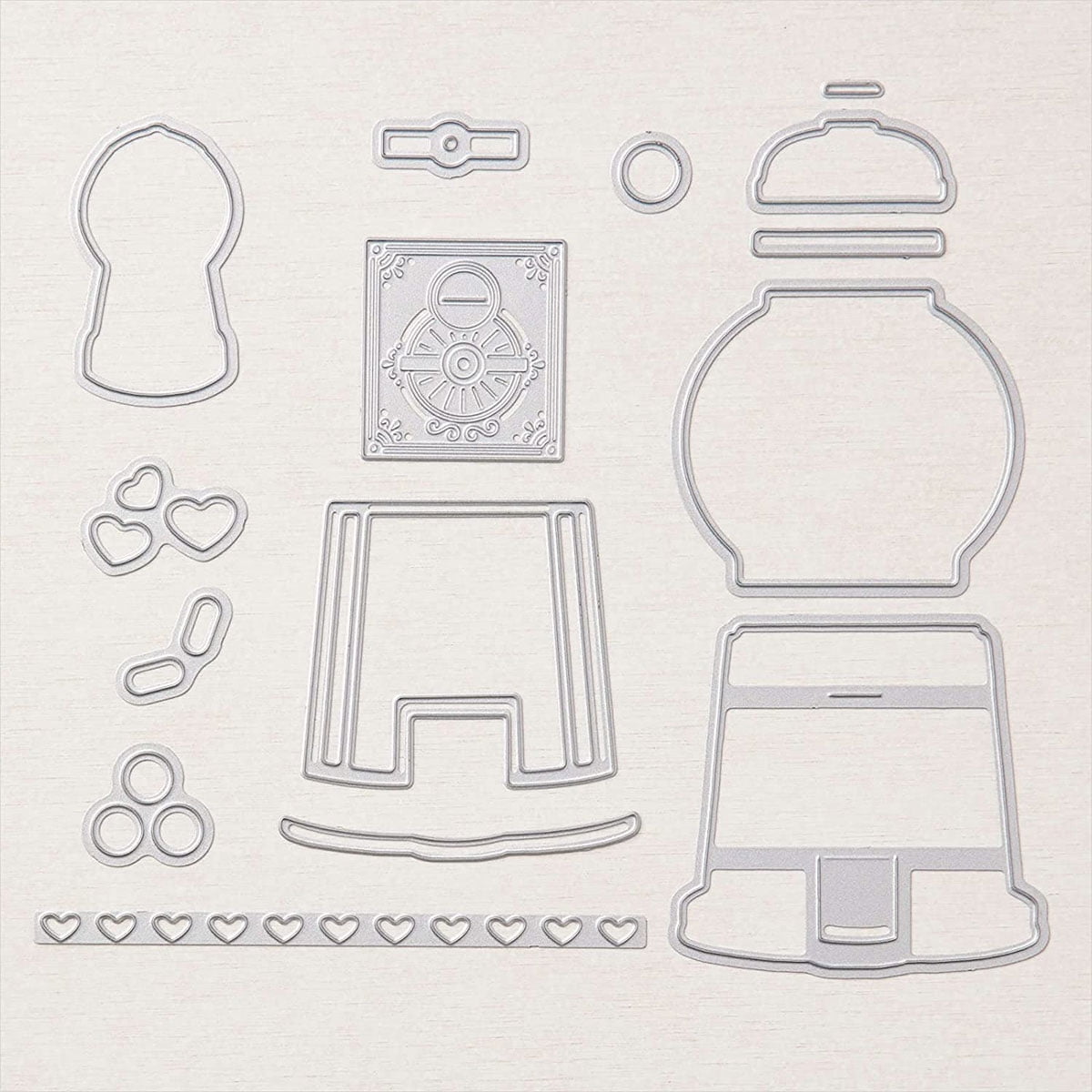 Stamping Up Stamps and Dies Transparent Stamps and Dies Set DIY