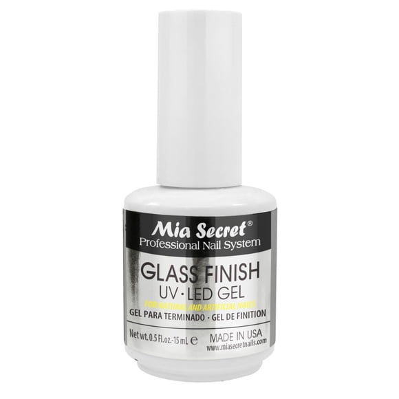 Gel con acabado de vidrio UV-LED Mia Secret, 15 ml