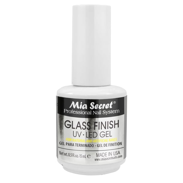 Gel con acabado de vidrio UV-LED Mia Secret, 15 ml