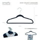 thumbnail image 3 of Paquete de 25 Perchas de Terciopelo para Nios, Antideslizantes, Ahorro de Espacio, Ropa para Nios, Camisas, Pantalones, Vestidos, Guardera, Almacenamiento y Organizacin, 3 of 7