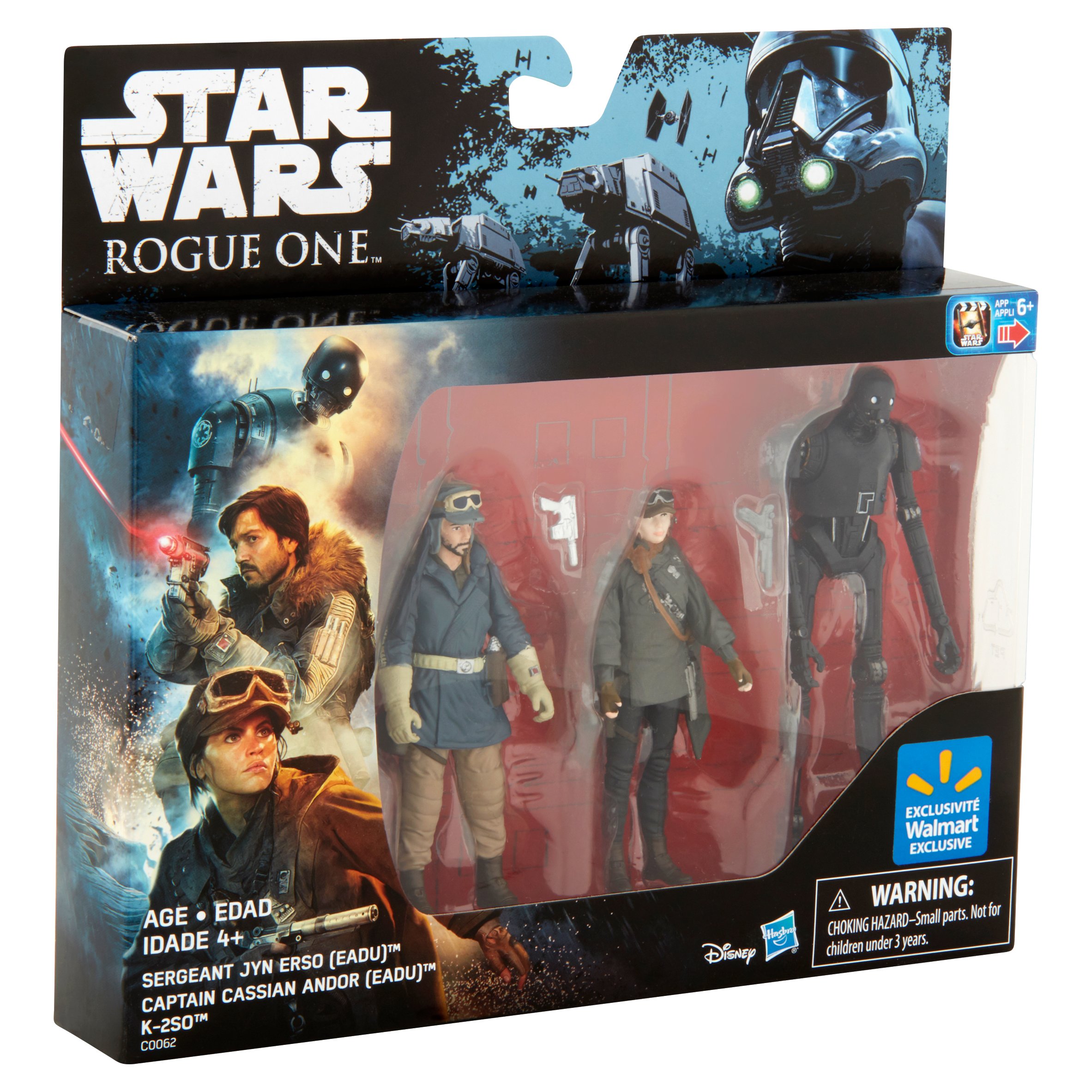 Star Wars Rogue One Rebel Figure 3pk, - Walmart.com