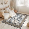 thumbnail image 3 of Abstract 2x7 Hallway Runner Marble Area Rug Contemporary Modern Artistic Carpet for Living Room Bedroom, 3 of 8