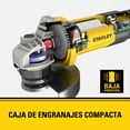 thumbnail image 3 of COMBO ESMERILADORA 750W + 10 DISCOS STANLEY SG7115V10-B3, 3 of 10