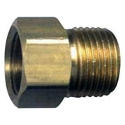 JR Products 07-30045 Inverted Flare To Mpt Connector With Check Valve - 1/4"