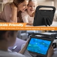 thumbnail image 4 of HCTian Compatible with Lenovo Tab K10 2nd (10.1) TB-311FU/Tablet 10.1 2025 Kids Case,Lightweight EVA Kid Friendly Shockproof Protective Case,Handle Stand Heavy Duty Tablet Cover, 4 of 7