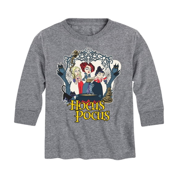 Hocus Pocus Spells - Youth Long Sleeve Graphic T-Shirt