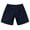 Navy, variant on Men's Swim Trunks Solid Quick Dry Bathing Suit Board Shorts Beach Breathable Swimsuit Bottom With Drawstring Blue L