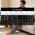 thumbnail image 4 of VV AVEORS Mens Pajama Set Pjs Christmas Plaid Sleepwear Cotton Lightweight Long Sleeve Pjs Soft Comfy Sleep Set With Pocket Red 2XL, 4 of 8