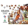 thumbnail image 4 of Ceaco - Horses - Horses Collage - 500pc Piece Interlocking Jigsaw Puzzle, 4 of 9