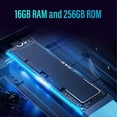 thumbnail image 4 of Double Screen Laptop for Win11, 15.6 Inch 1920x1080 Dual Screen Business Laptop with 7 Inch TP Touchscreen, RGB Keyboard, 16GB RAM Fingerprint Notebook, 4 of 7