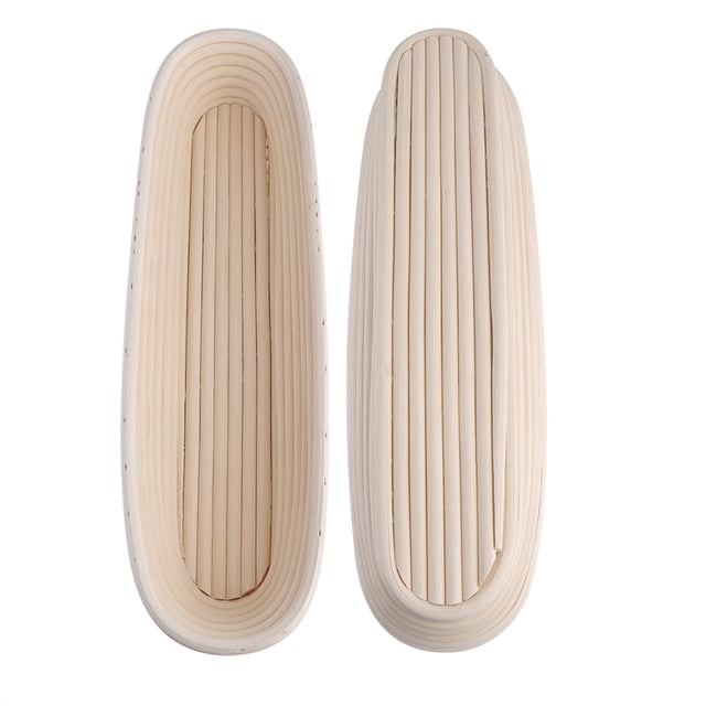 Cestas De Almacenamiento De Ratán Cestas De Pan, Cesta De Pan, Cestas De Ratán Para Pan Baguettes YLSHRF Handmade Rattan Basket