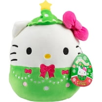 Squishmallows Original 8-Inch Hello Kitty Pine Tree - Official Jazwares Plush - Collectible Soft & Squishy Sanrio Stuffed Animal Toy - Add to Your Squad - Gift for Kids, Girls & Boys
