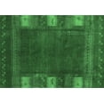 thumbnail image 1 of Ahgly Company Indoor Rectangle Abstract Emerald Green Contemporary Area Rugs, 5' x 8', 1 of 4