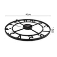 thumbnail image 4 of 1Pc Vintage Metal Outdoor Wall Clock Stylish Decoration For Outdoor Space Garden Home Wall Crafts Decorations, 4 of 6