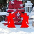 thumbnail image 6 of 2pcs Angel Yard Signs Christmas Garden Signs Creative Layout Decorations with Stakes, 6 of 6