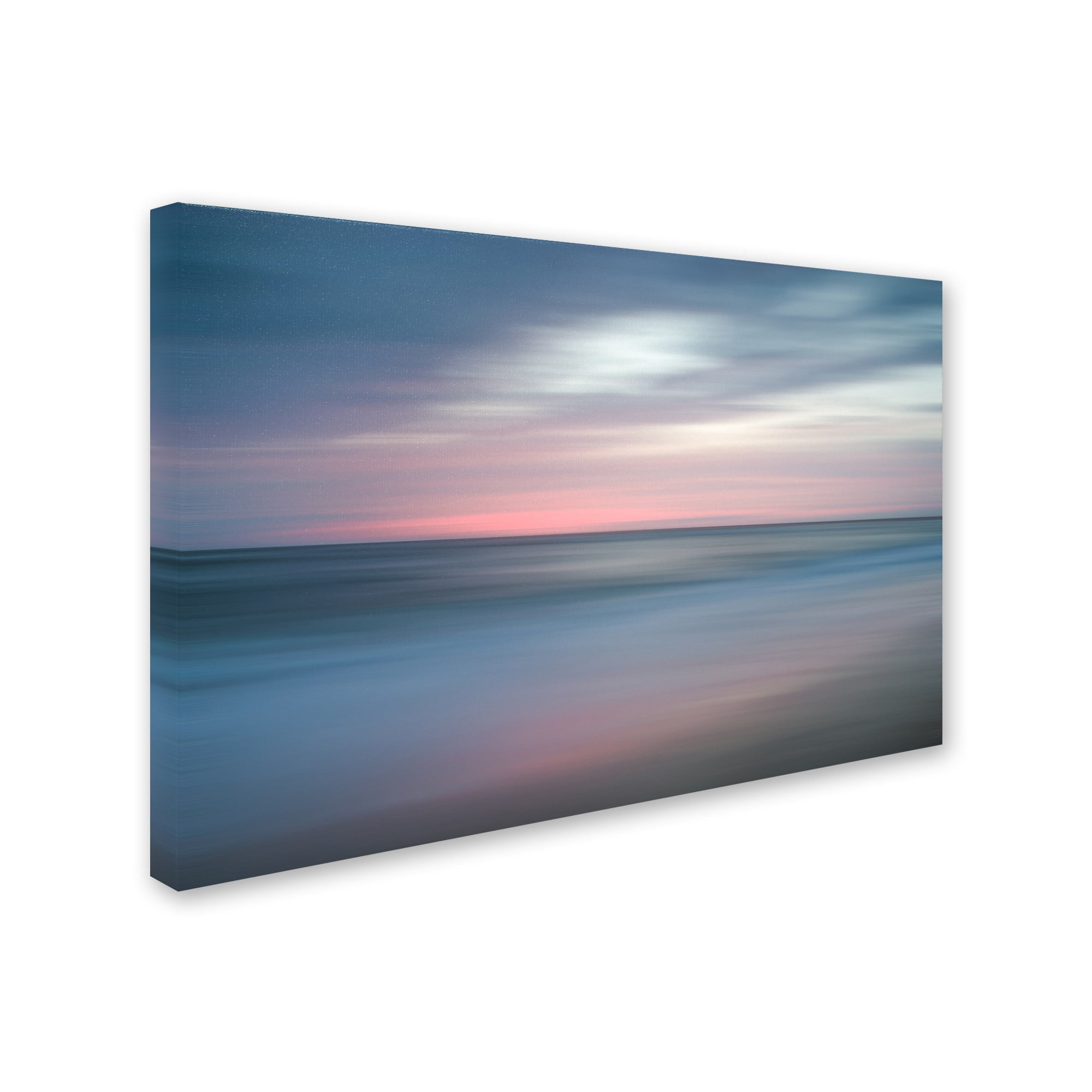 Trademark Fine Art 'The Colors of Evening on the Beach' Canvas Art by PIPA Fine Art