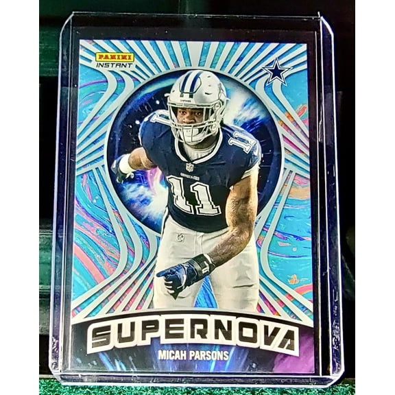Micah Parsons 2022 Panini NFL Instant Supernova #7 Football Card 1/1523