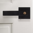 thumbnail image 1 of PENIKOKO 1 Set Of Front Door Handle Set Aluminum Locking Security Protection For Residential Use Matte Finish, 1 of 7