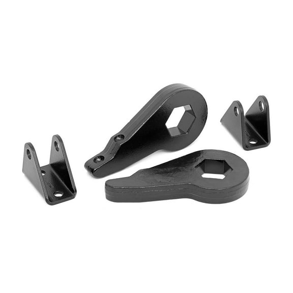 Rough Country 2" Leveling Lift Kit (fits) 2001-2010 Chevy Silverado GMC Sierra HD | Torsion Bar Suspension | 8595